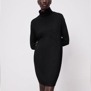 Zara Black Soft Dress